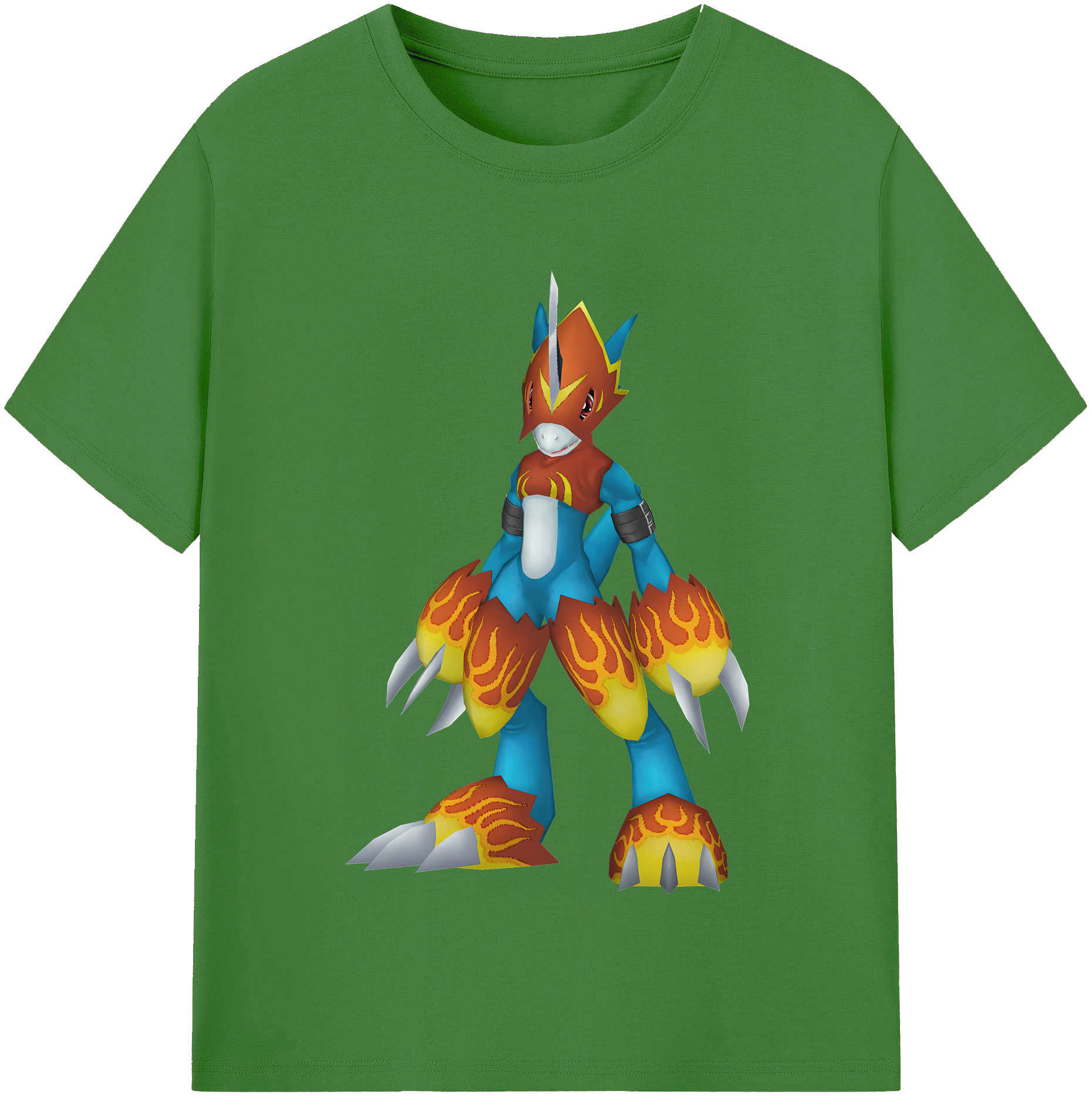 （画像用） Digimon デジタルモンスター/デジモン レディースカジュアルプリントTシャツ（綿100％）